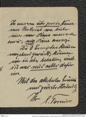 Nachlass Franz Steindachner, Brief von Gustav Tornier an Franz Steindachner (14.06.1894), Inv.Nr. 547.01, Seite 3